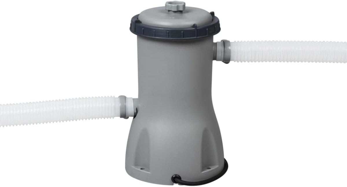 16ft Oval Above-Ground Pool Set – Filter Pump, Ladder, Cover & ChemConnect