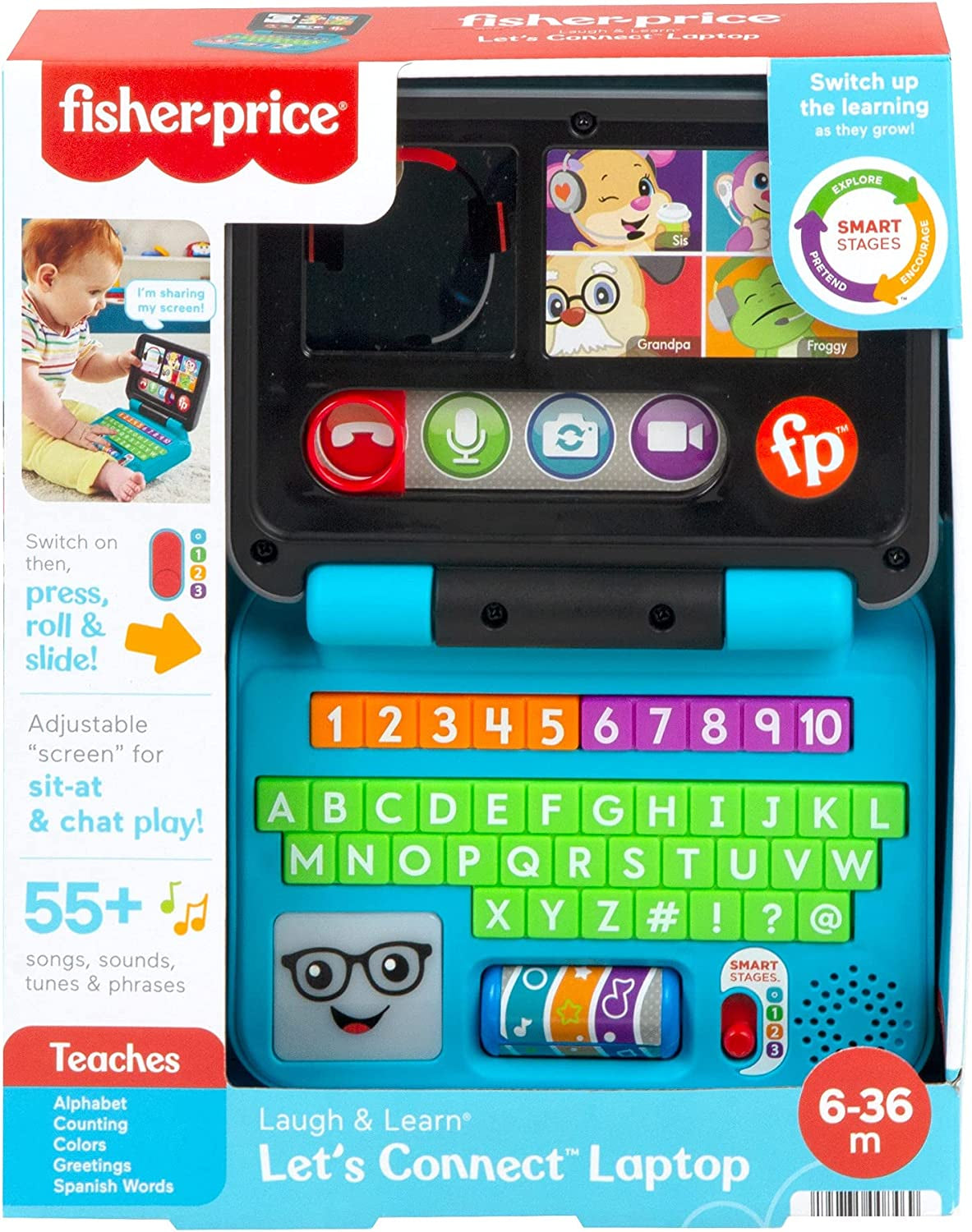 Fisher-Price Laugh & Learn Let'S Connect Laptop