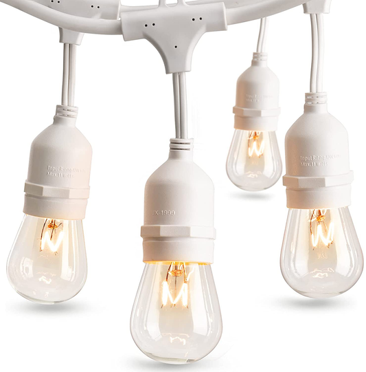 addlon 48FT Outdoor String Lights – Edison Bulbs